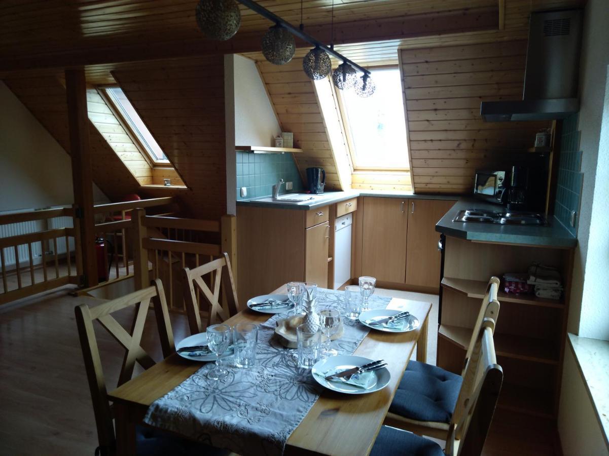 Dorfidyll Wendisch Priborn Lägenhet Exteriör bild